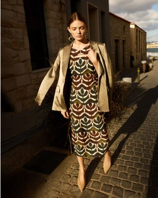 Robe en viscose n°110 | Burda Style 04/25