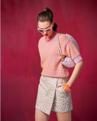 Jupe-short en coton n°115 | Burda Style 04/25