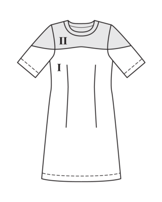 Robe en jersey n°122 | Burda Style 04/25