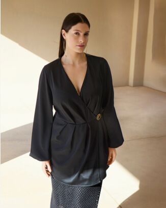 Blouse en satin n°124 | Burda Style 04/25