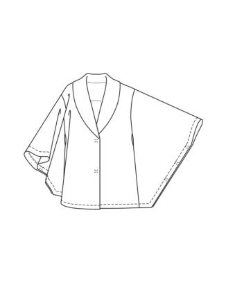 Cape en coton n°125 | Burda Style 04/25