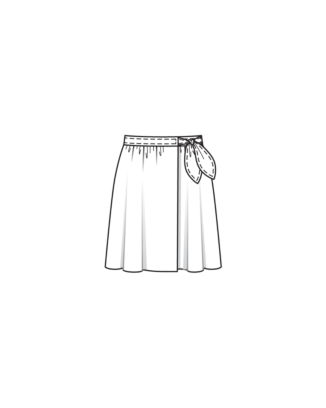Jupe en coton n°129 | Burda Style 04/25 best of Burda Style 06/20