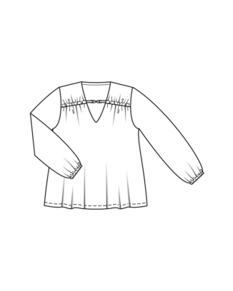 Blouse en viscose n°109 | Burda Style 05/25