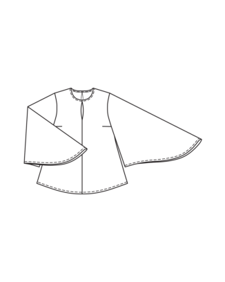Blouse en coton n°112 | Burda Style 05/25