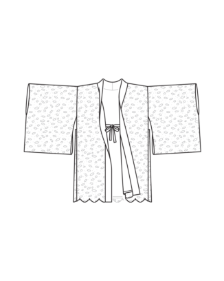 Kimono en dentelle n°128 | Burda Style 05/25 best of Burda Style 07/11
