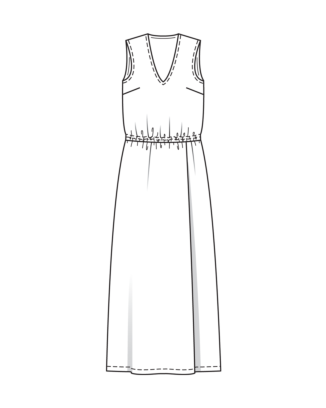 Robe en viscose n°104 | Burda Style 06/25