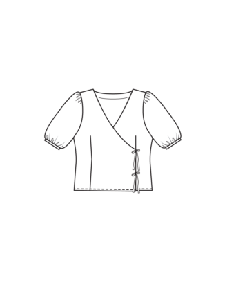Chemisier en satin n°111 | Burda Style 06/25