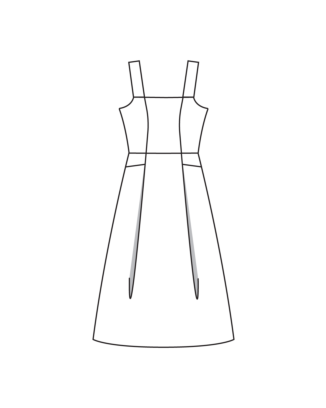 Robe en jacquard n°115 | Burda Style 06/25
