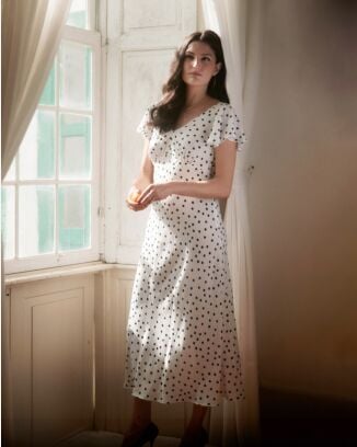 Robe en crêpe n°116 | Burda Style 06/25