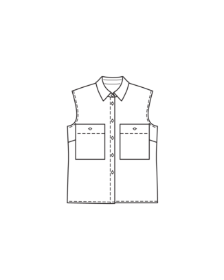 Chemisier en popeline n°125 | Burda Style 06/25