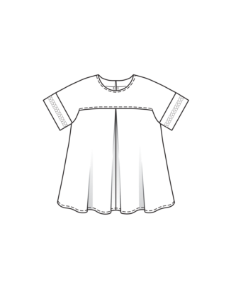 Blouse en coton n°128 | Burda Style 06/25