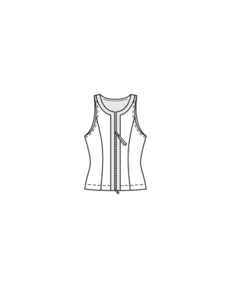 Top en jersey stretch n°131 | Burda Style 06/25 best of Burda Style 06/13
