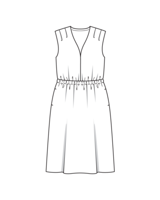 Robe en batiste n°108 | Burda Style 07/25