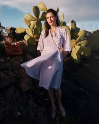 Robe en popeline n°110 | Burda Style 07/25