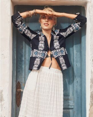 Veste en jacquard n°114 | Burda Style 07/25