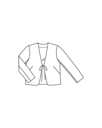 Veste en jacquard n°114 | Burda Style 07/25