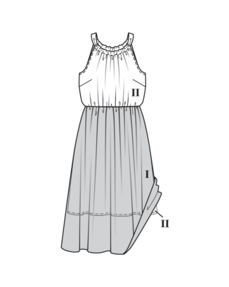 Robe en tulle n°116 | Burda Style 07/25