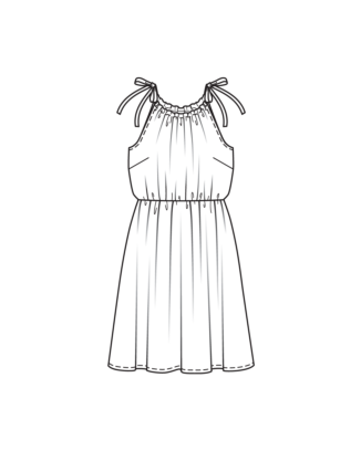 Robe en coton n°117 | Burda Style 07/25