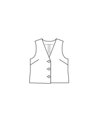 Gilet en jacquard n°119 | Burda Style 07/25