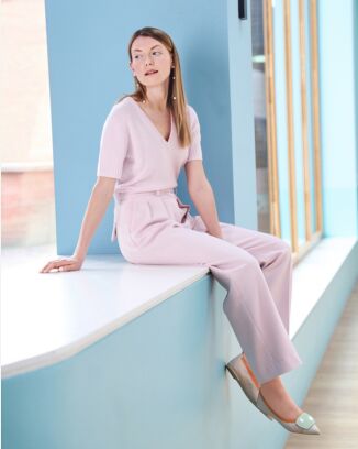 Pantalon en polyester n°108 | Burda Style 08/25