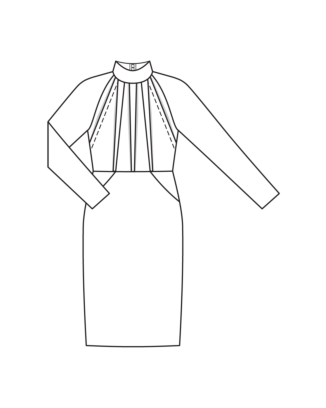 Robe en polyester n°110 | Burda Style 08/25