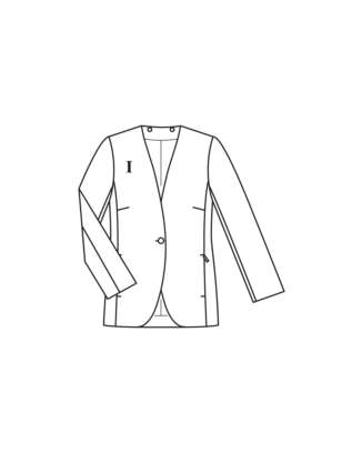 Blazer en twill n°112 | Burda Style 08/25