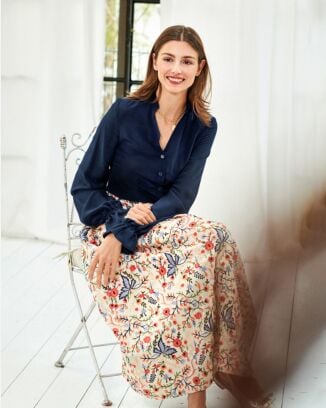 Chemisier en crêpe n°116 | Burda Style 08/25