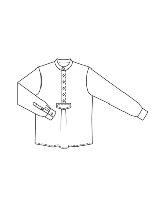 Chemise en lin n°121 | Burda Style 08/25