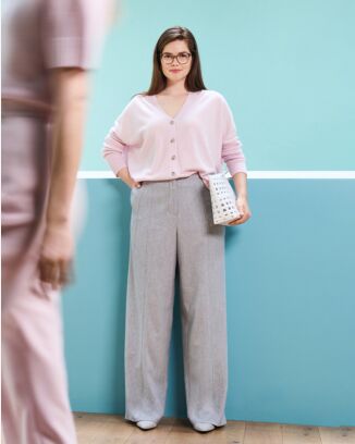 Pantalon en lainage n°123 | Burda Style 08/25