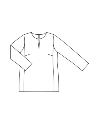 Blouse en satin n°125 | Burda Style 08/25