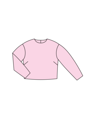 Sweat-shirt en jacquard n°103 | Burda Style 09/25