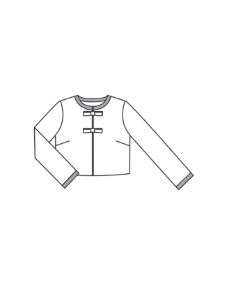 Veste en velours n°106 | Burda Style 09/25