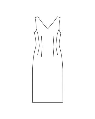 Robe en polyester n°113 | Burda Style 09/25