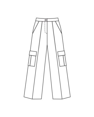 Pantalon en polyester n°114 | Burda Style 09/25
