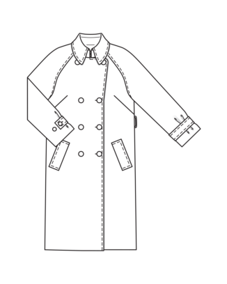 Trench en coton n°117 | Burda Style 09/25