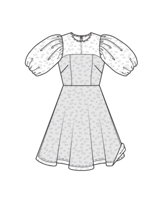 Robe en tulle n°119 | Burda Style 09/25