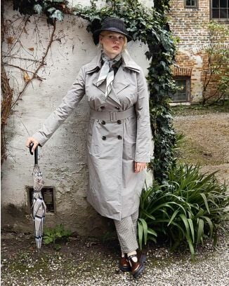 Trench-coat en coton n°124 | Burda Style 09/25