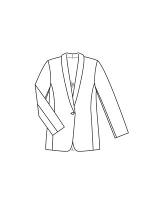 Blazer en viscose n°126 | Burda Style 09/25 best of Burda Style 07/20