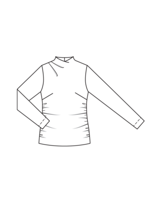 T-shirt en jersey n°104 | Burda Style 10/25