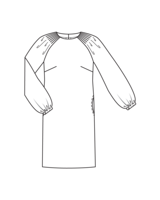Robe en crêpe n°108 | Burda Style 10/25