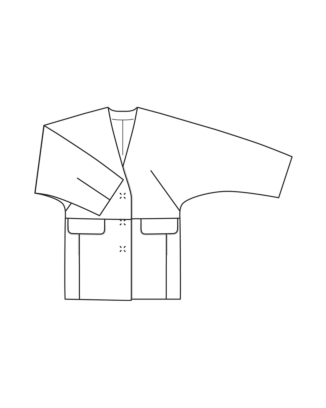 Manteau en lainage n°112 | Burda Style 10/25