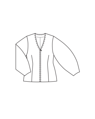 Blazer en jacquard n°118 | Burda Style 10/25