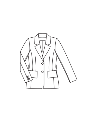 Blazer en coton n°119 | Burda Style 10/25