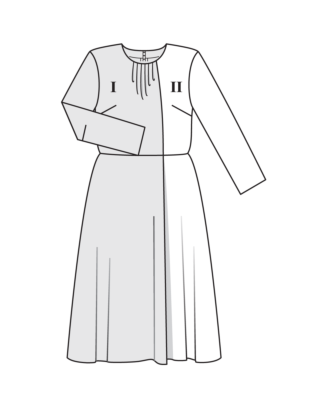 Robe en viscose n°125 | Burda Style 10/25