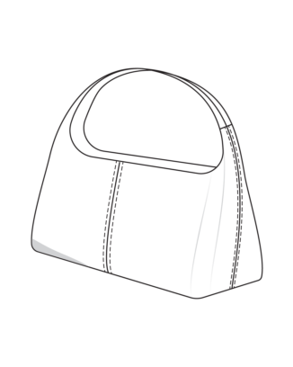 Sac en cuir synthétique n°128 | Burda Style 10/25