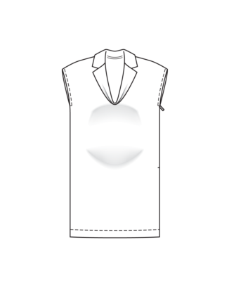Robe de maternité en popeline n°132 | Burda Style 10/25 best of Burda Style 07/2010