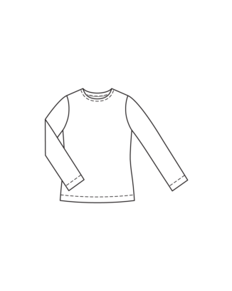 T-shirt en jersey n°102 | Burda Style 11/25
