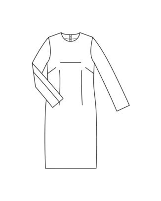 Robe en jersey n°104 | Burda Style 11/25