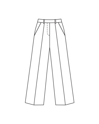 Pantalon en lainage n°114 | Burda Style 11/25