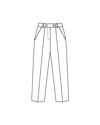 Pantalon en stretch n°115 | Burda Style 11/25